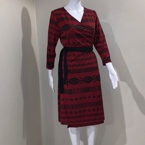 Lularoe Michelle Wrap Dress; medium
